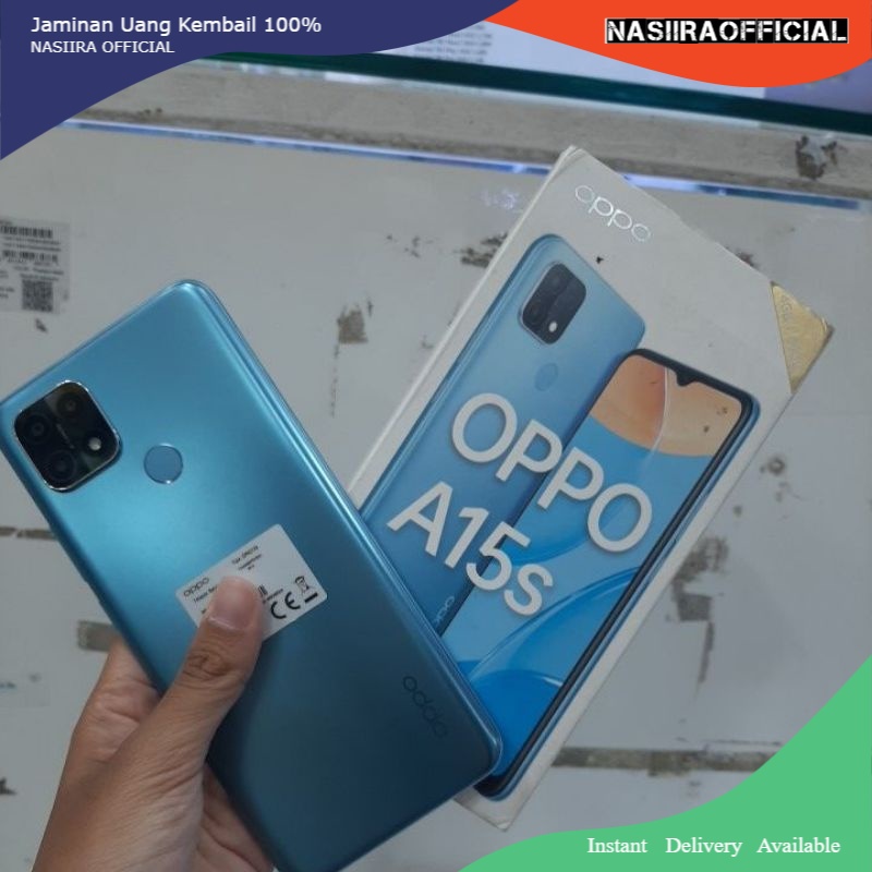 OPPO A15s 4/64 SECOND LIKE NEW (C0D)