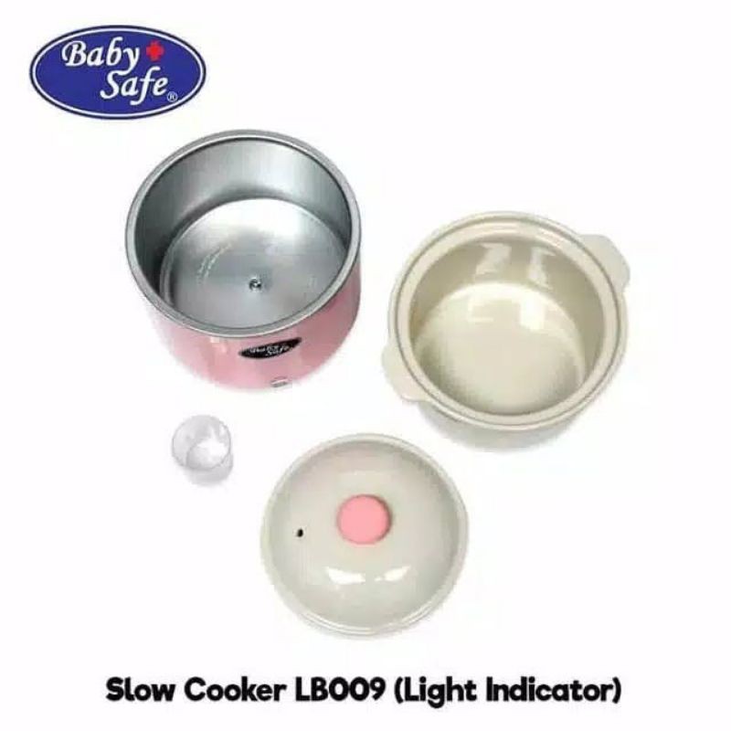 BABY SAFE SLOW COOKER LIGHT IN LB009