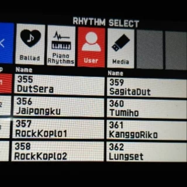 Style AC7 untuk casio mzx500