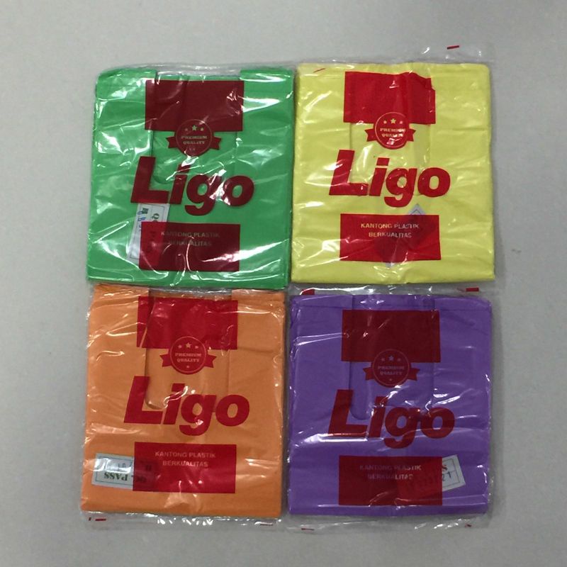 Kantong Plastik Kresek Warna 28 Cm X 48 Cm