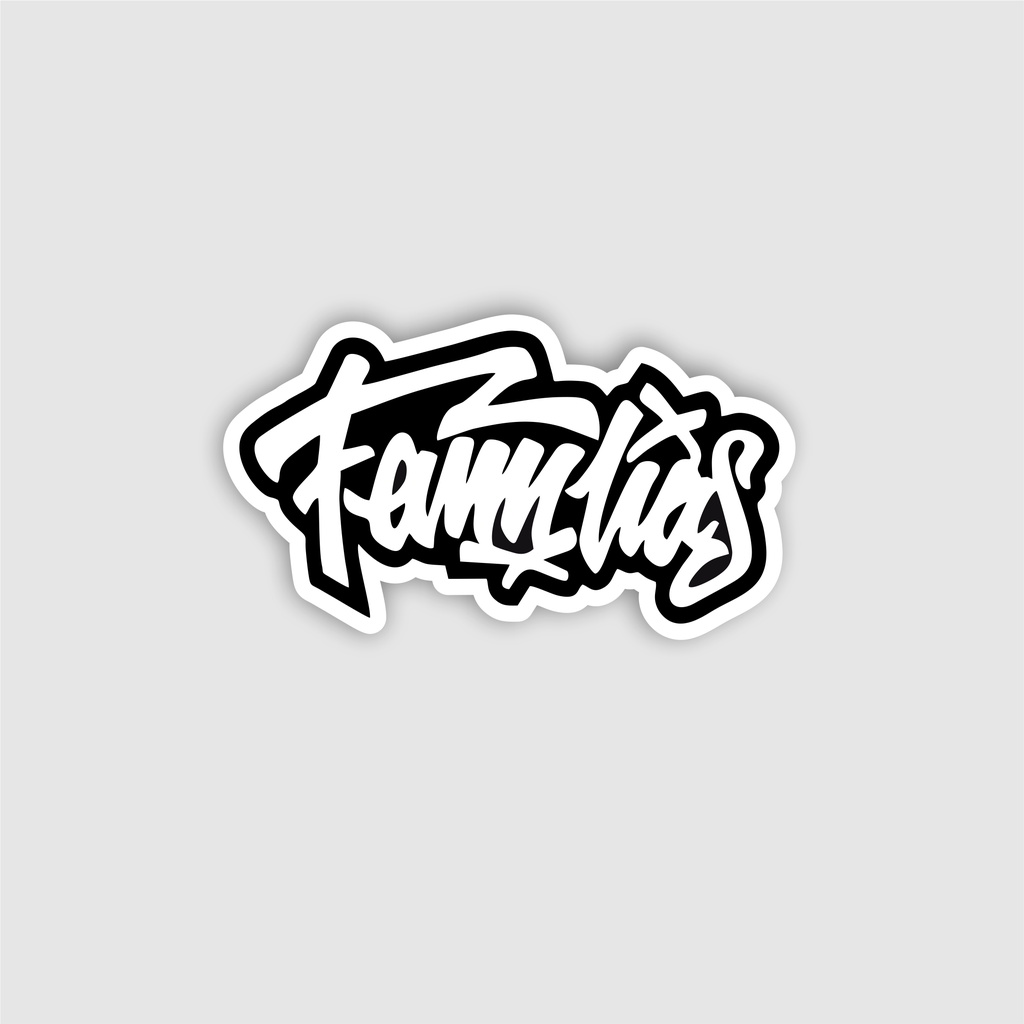 

Stiker Sticker Brand Distro Familias Graftac Vinyl Skate Surf Grafiti pop art Case Phone Tumblr Laptop Casing Striping Aesthetic Journal Hype Dinding Waterproof