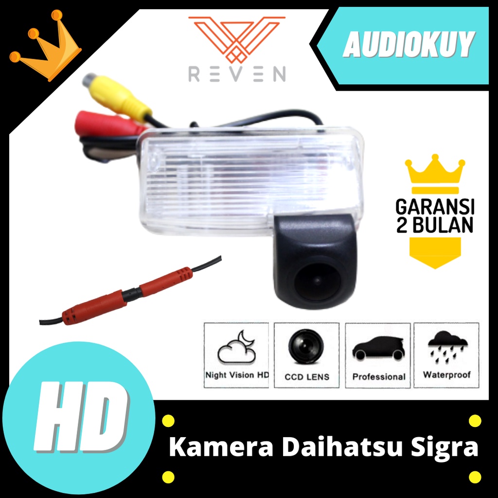 Kamera Mundur HD Daihatsu Sigra / Kamera Parkir Reven