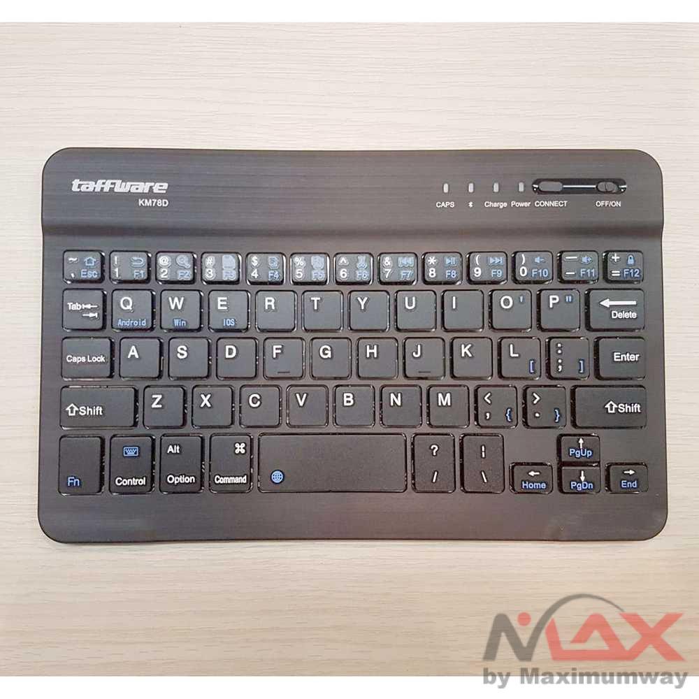 Bluetooth Keyboard Rechargeable Bisa Untuk Android Windows IOS,  Non dongle Asli Bluetooth V.3.0 keypad lembut tidak berisik Bluetooth Keyboard Wireless Keyboard Mini Keyboard Wireless for PC Phone iPad Rechargeable Noiseless Keyboards Bluetooh