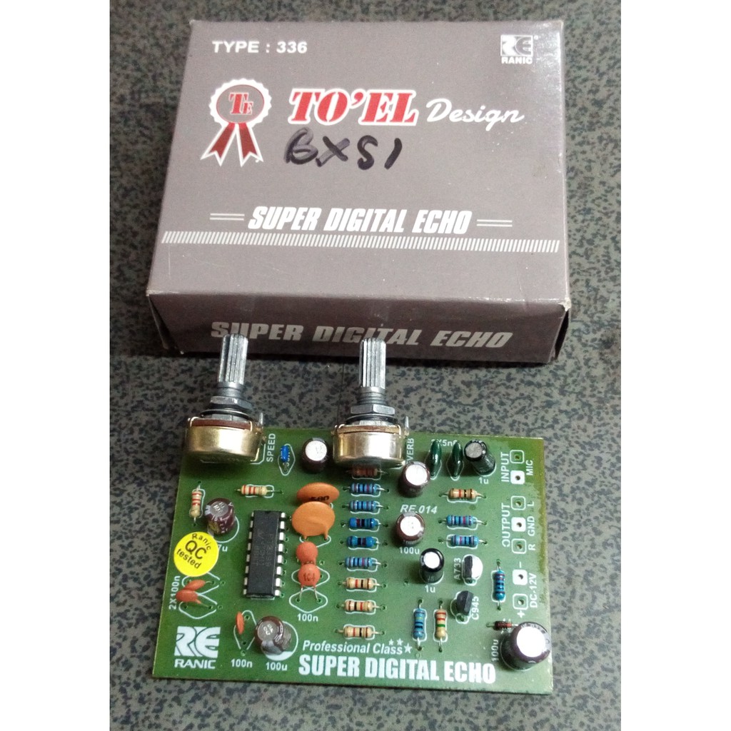 Kit Echo Toel 1 Mic Tipe336