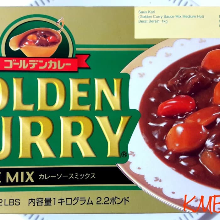 

Snb Golden Curry Jepang Medium Hot - Kemasan Repack 200 Gr
