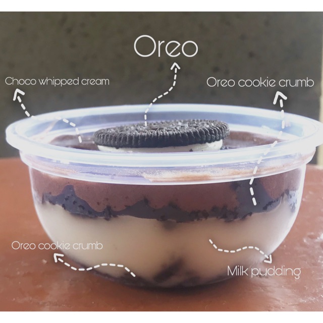 

Dessert Box / Dessert Cup Oreo