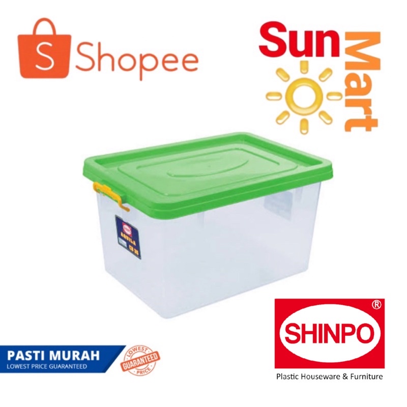 Aquila Container Box CB 35 SIP 135 Shinpo Kotak Penyimpanan Serbaguna