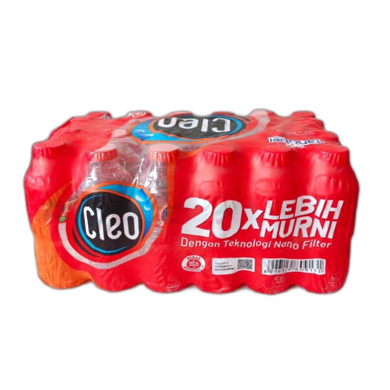 

CLEO MINI 220 ML 1PACK ISI 24BOTOL / AIR MINUM CLEO AIR MINERAL CLEO AIR MURNI