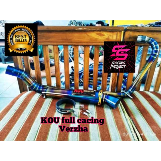 Knalpot Termurah Kou full cacing