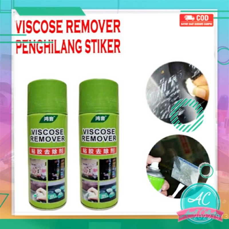 [Ukuran jumbo] Spray remover penghilang stiker kaca penghapus lem cat dinding tembok logam kotoran bandel kayu