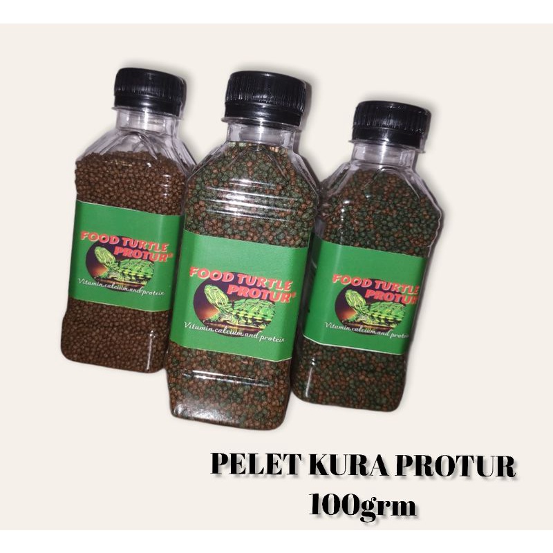 pakan pelet kura protur 100
