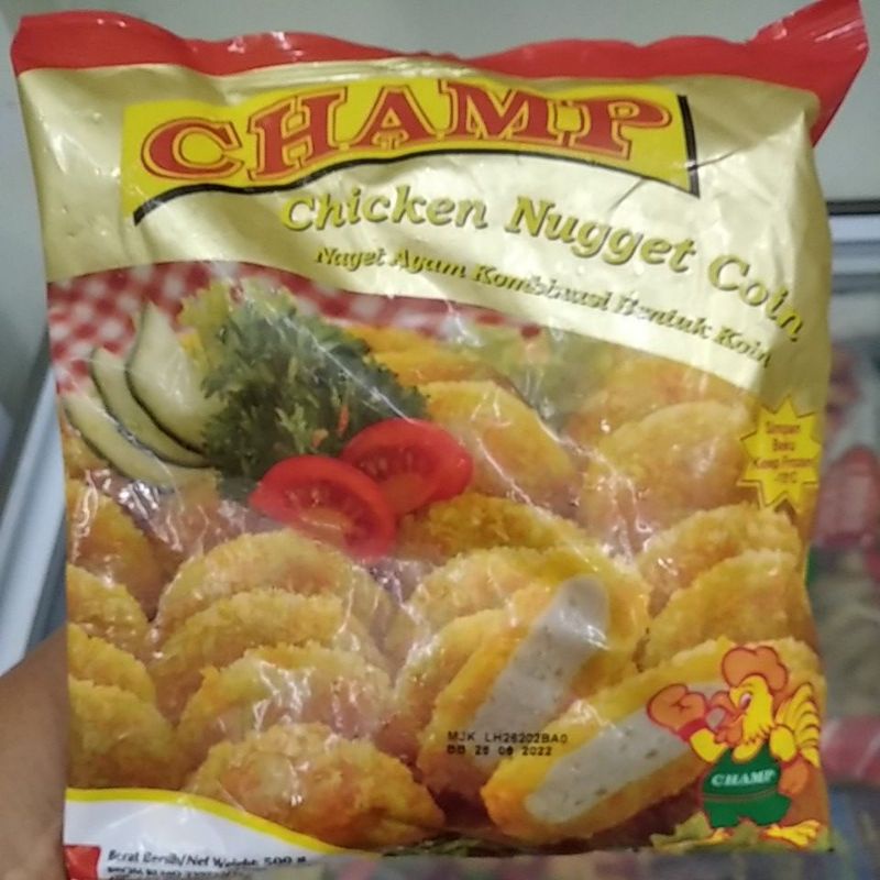 

FST Champ Chicken Nuget Coin 500gr