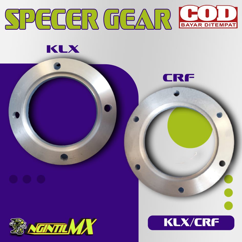 Spacer Gear Belakang KLX Spicer Gear Belakang KLX