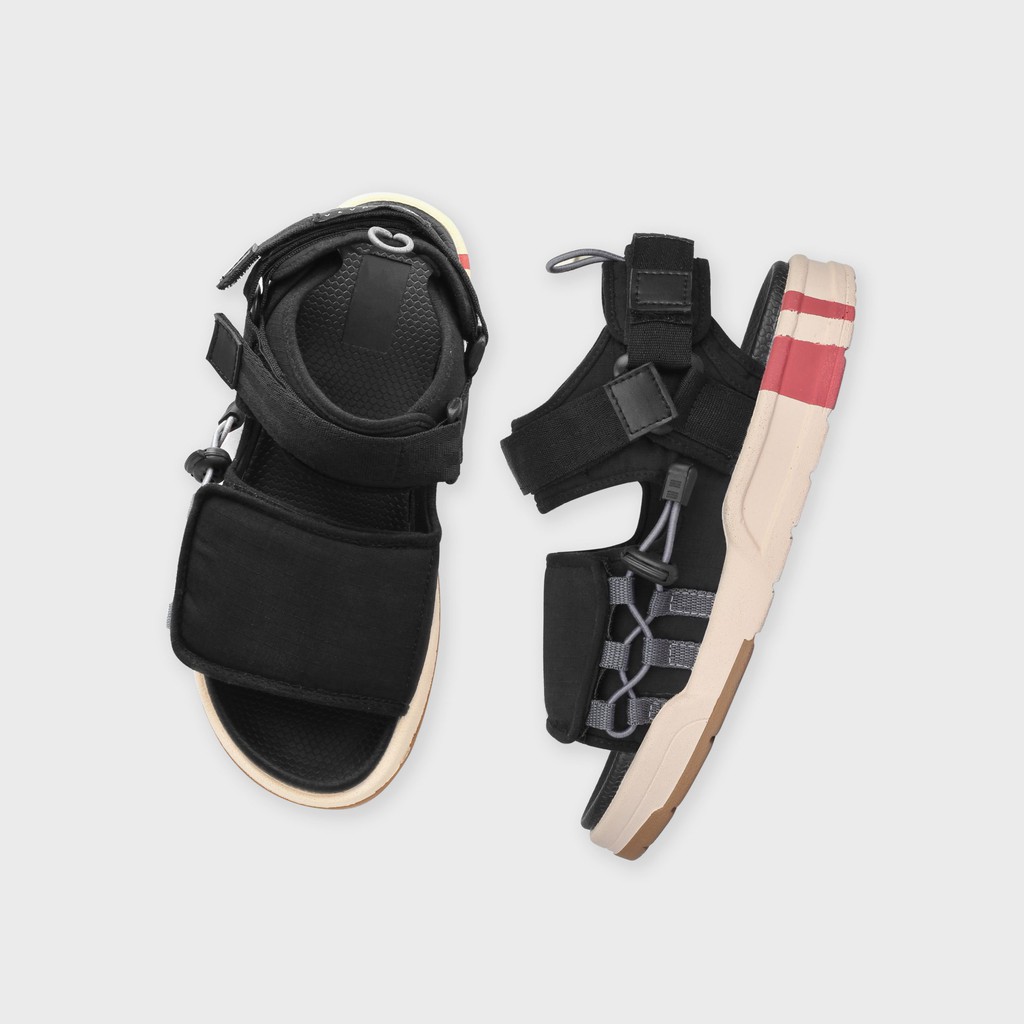 Voyager Noir Black | Sandal Gunung New Strap Original Casual Pria Cowok Sendal Ori | FORIND x Navara