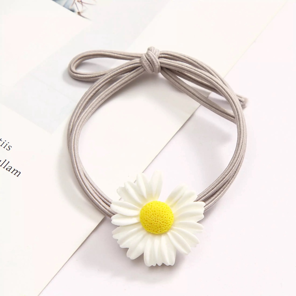 Ikat Rambut SUNFLOWER Korean Style Untuk Wanita Aksesoris Rambut - LPM Shop