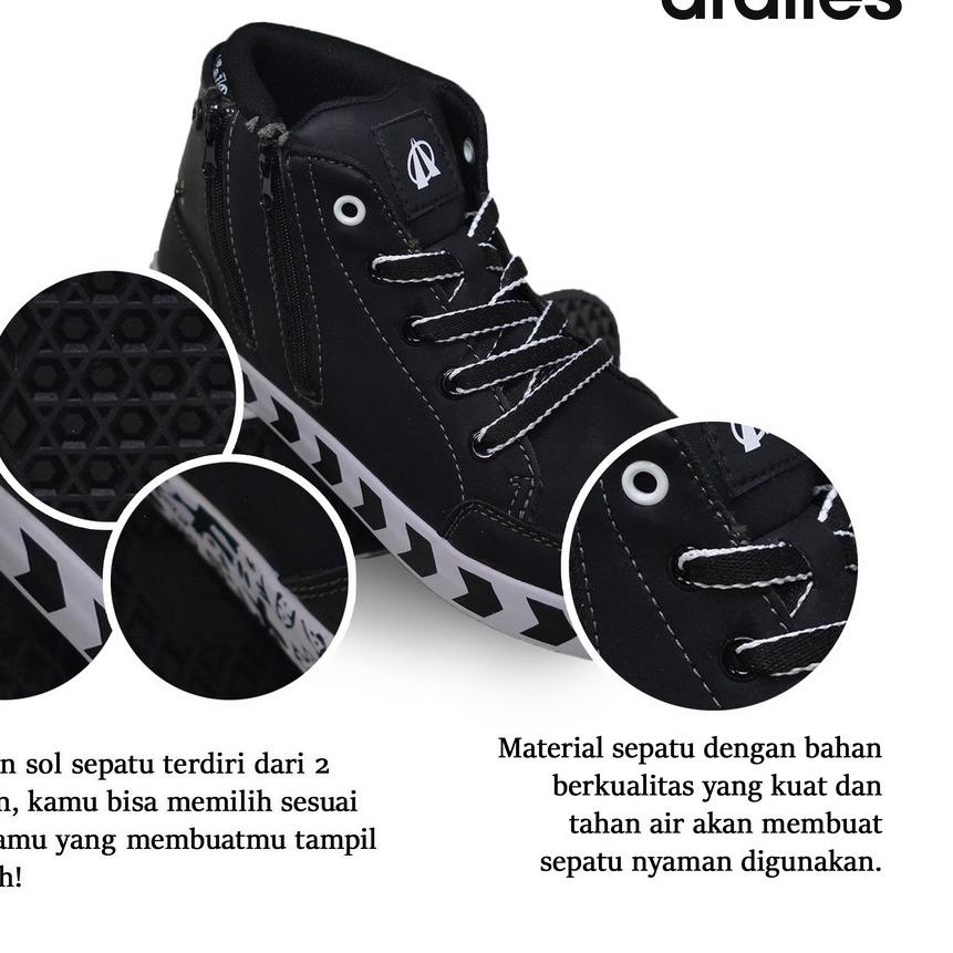 ▲ CUCI GUDANG ARDILES Sepatu Boot Sekolah 38-40 / Shoe Station / Sepatu sekolah ARDILES boot ◊