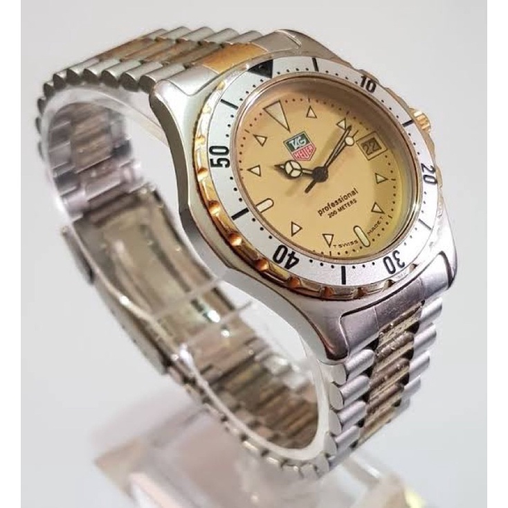 [PRELOVED] ORIGINAL TAG HEUER SAPPHIRE CRYSTAL CLASSIC WATCH GOLD PLATED