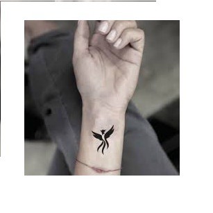 tato temporer tatto temporer tato palsu stiker tato phonix kecil