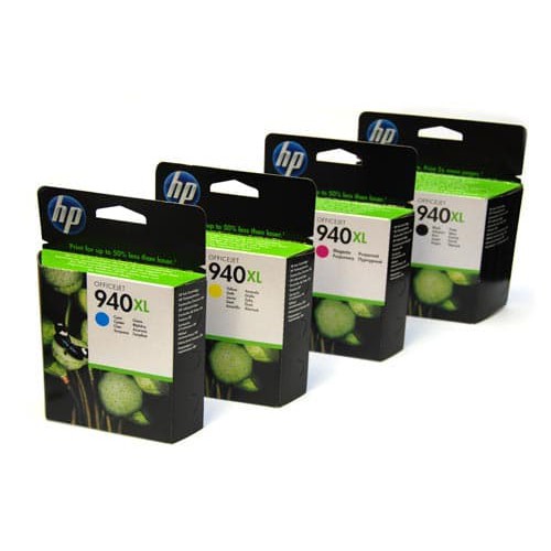 

PAKET PERSET HP 940XL High Yield Ink Cartridge BLACK C/M/Y
