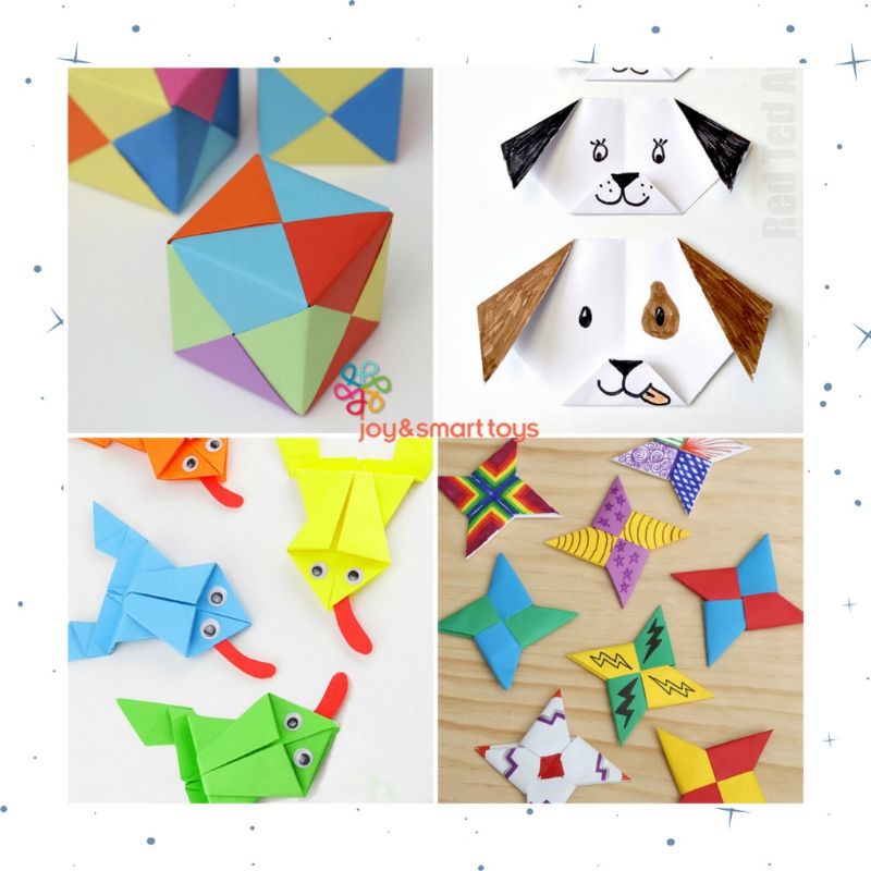 

Kertas Origami Sidu / Kertas Lipat Sidu 14x14cm 25lembar