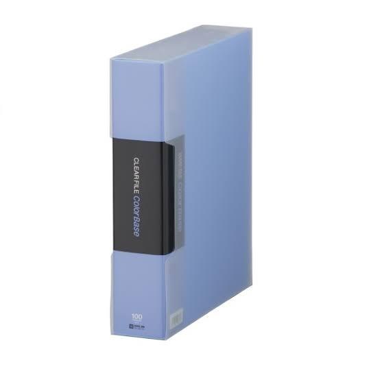 

Kiran | Clear Holder A4 King Jim Clear File Color Base 132-5C Isi 100 Pocket