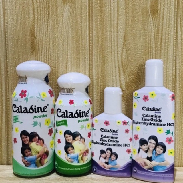 CALADINE LOTION | CALADINE POWDER | CALADINE CAIR | CALADINE BEDAK | Bedak dan Lotion Untuk Iritasi