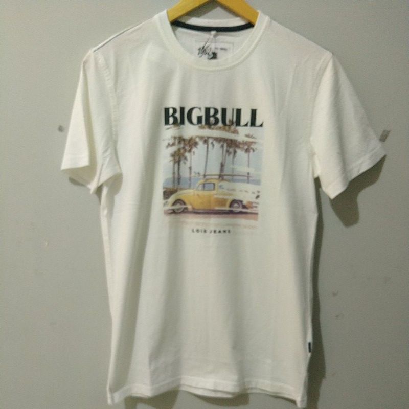 KSL2112 OB T-SHIRT LOIS WARNA PUTIH LOIS ORIGINAL