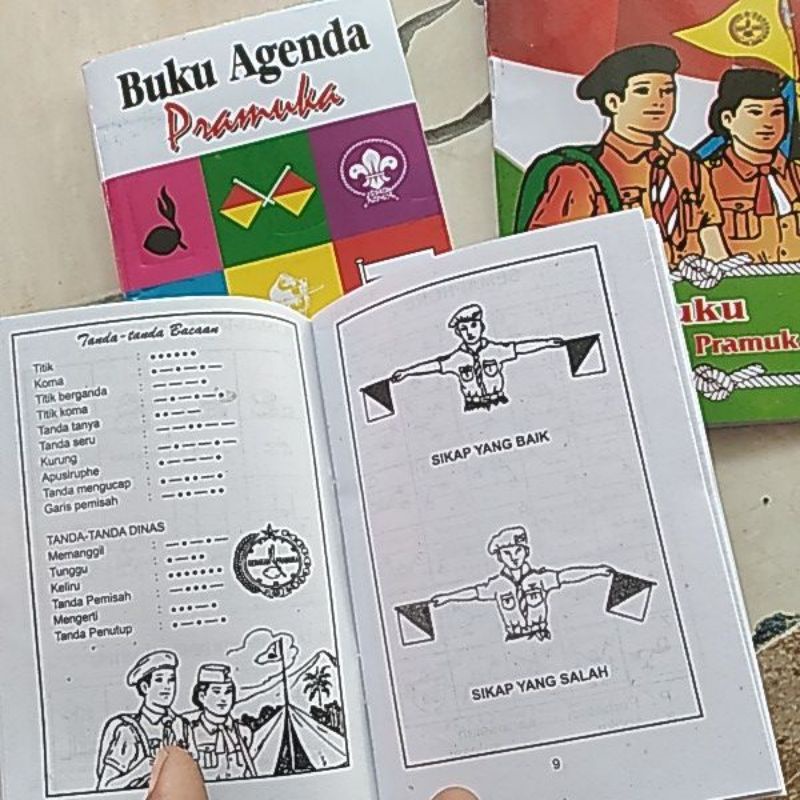 Agenda Pramuka 64 halaman buku Agenda hvs