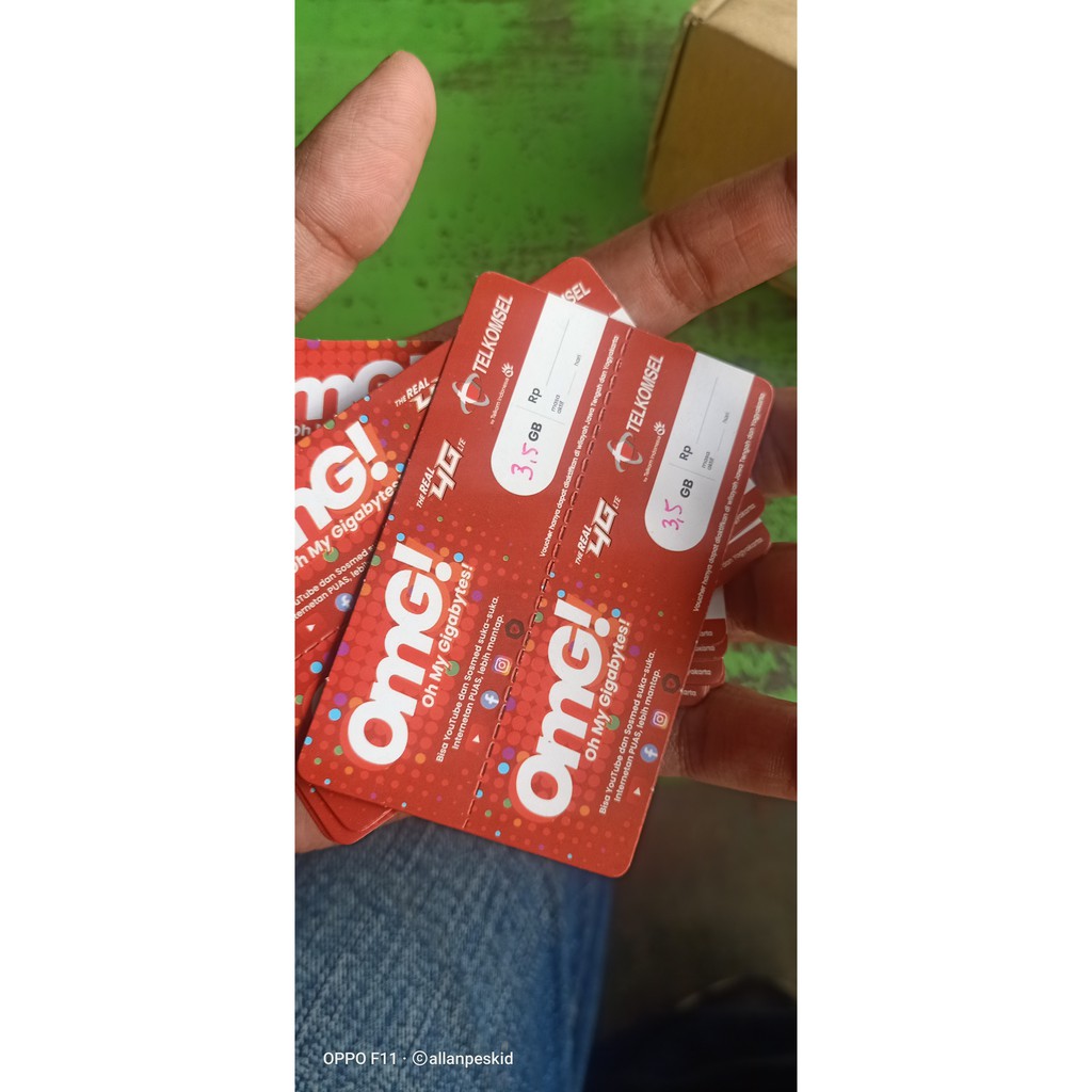 Vocer telkomsel 3,5gb 7hari