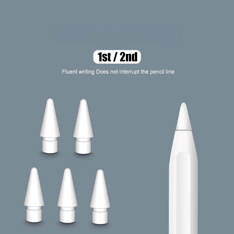 Pen Stylus Touchscreen Sensitif Tinggi Bahan Plastik Untuk Apple Pencil