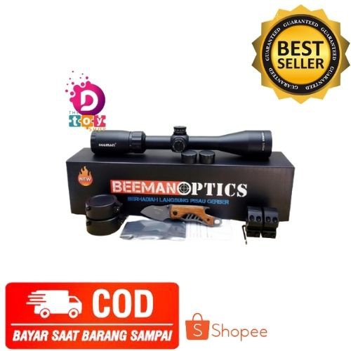 (COD) KOLEKSI HOBI TELE BEEMAN OPTICS 3-9x40 MILDOT WA