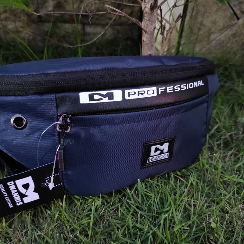 Produk Tas Asli DM5 | Tas WaistBag Distro Murah | Tas Selempang Pria Kanvas Premium