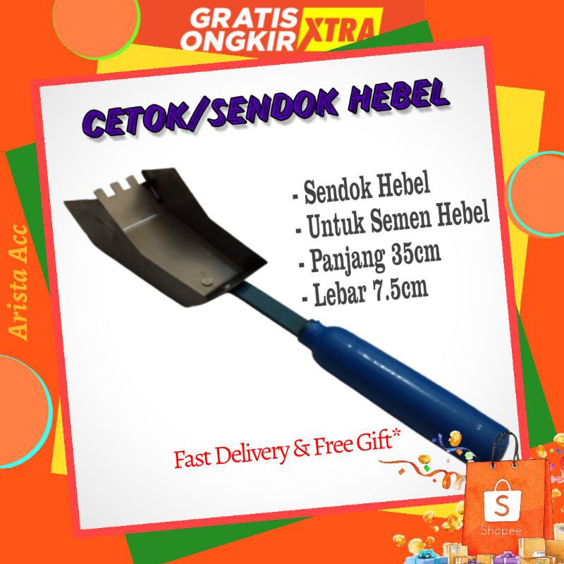 TROWEL SENDOK HEBEL | SENDOK CETOK BATA RINGAN