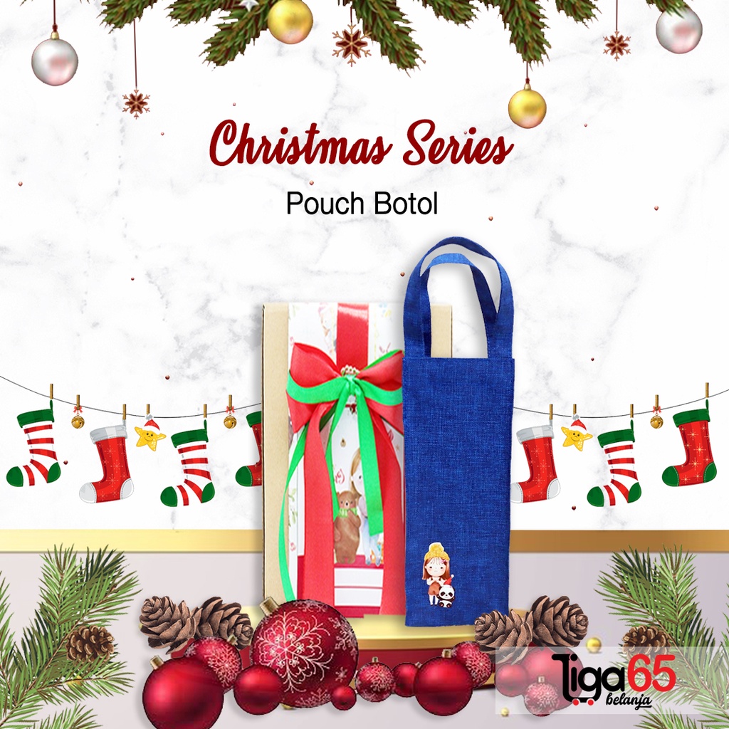 365 Paket Christmas Series sarung botol hampers goodies package