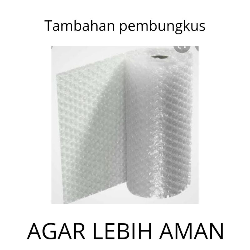 

Bubble Wrap tambahan pembungkus agar lebih aman