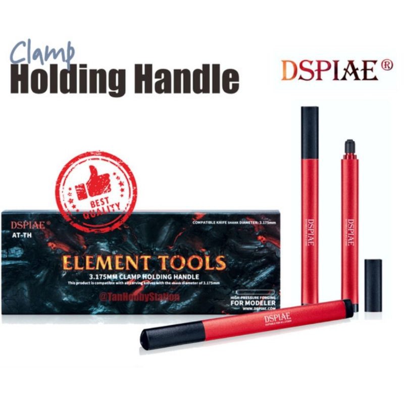 DSPIAE Clamp Holding Handle-Chisel Scriber Holder Gundam Model Kit