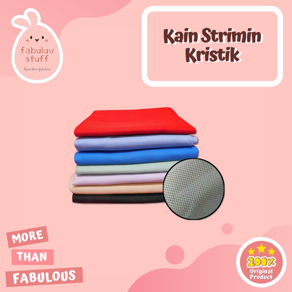 

ATK ~ Kain Strimin / Kristik Potongan / Crosstich / Kruistik / Cross Stich / Kain Sulam