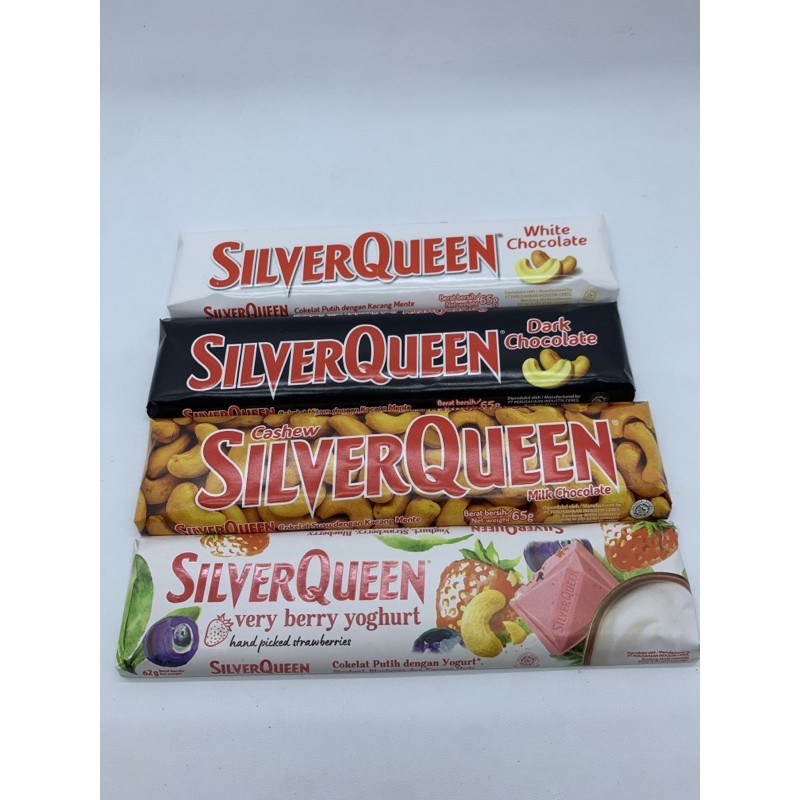 

Silver Queen COKLAT KACANG MENTE 58g ALL VARIANT