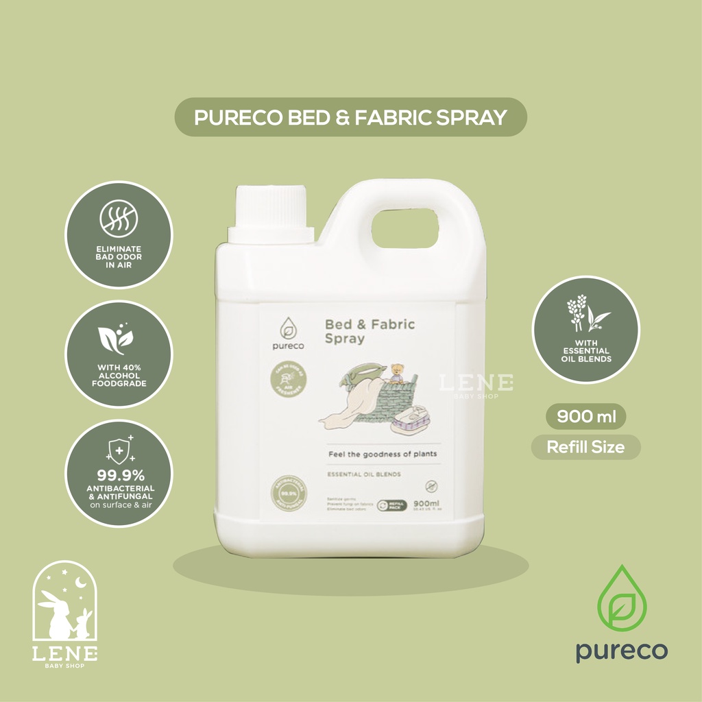 Pureco Bed &amp; Fabric Spray 900ml