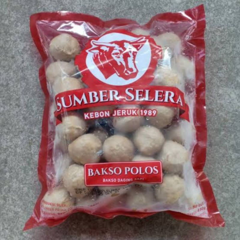 

SUMBER SELERA BAKSO POLOS ISI 50 BUTIR