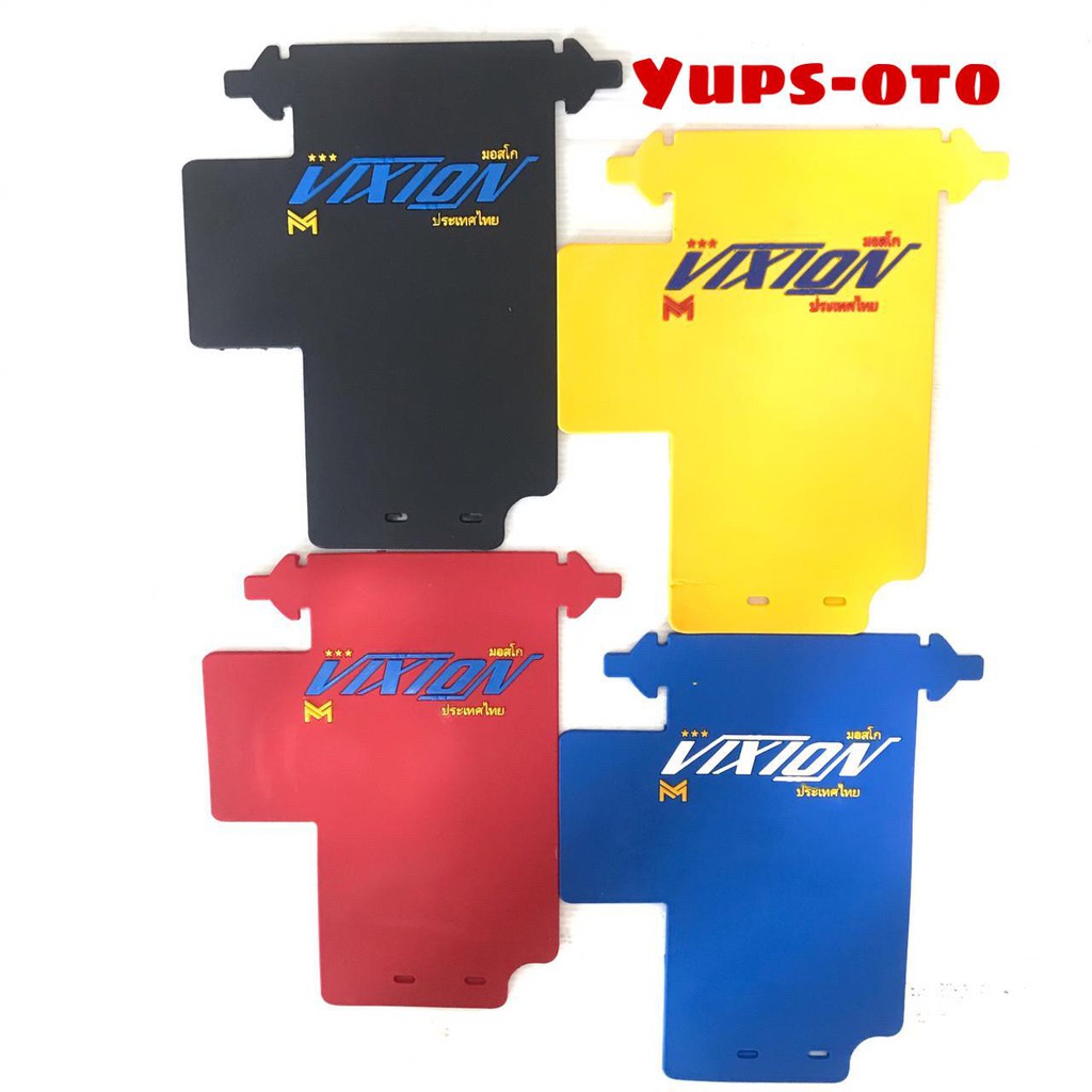 MUDFLAP PENAHAN LUMPUR VIXION TULISAN THAILAND KARET SPAKBOR KOLONG VIXION