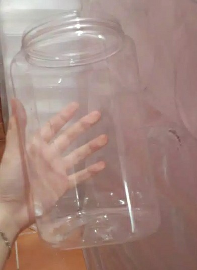 Ekspedisi Toples Plastik Kotak Tinggi 2 Liter Tanpa Tutup