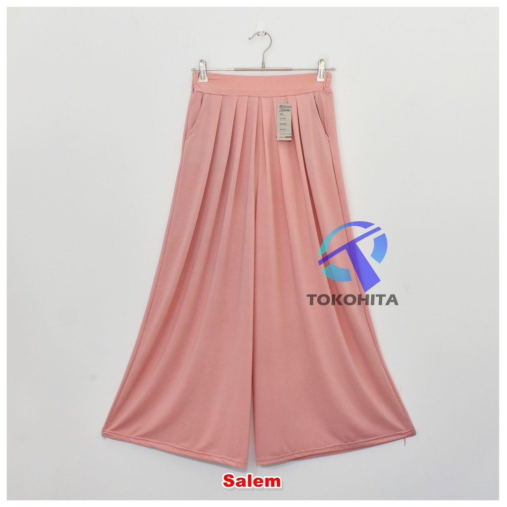 Kulot Panjang Klok Rempel Payung Bahan Moscrepe Morashop-Salem