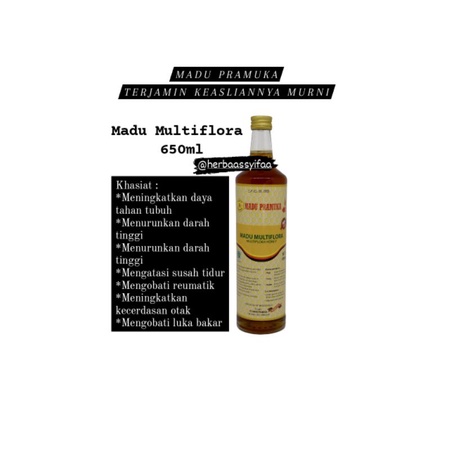 

Madu Pramuka asli dari peternak, Alami dan bernutrisi sehat