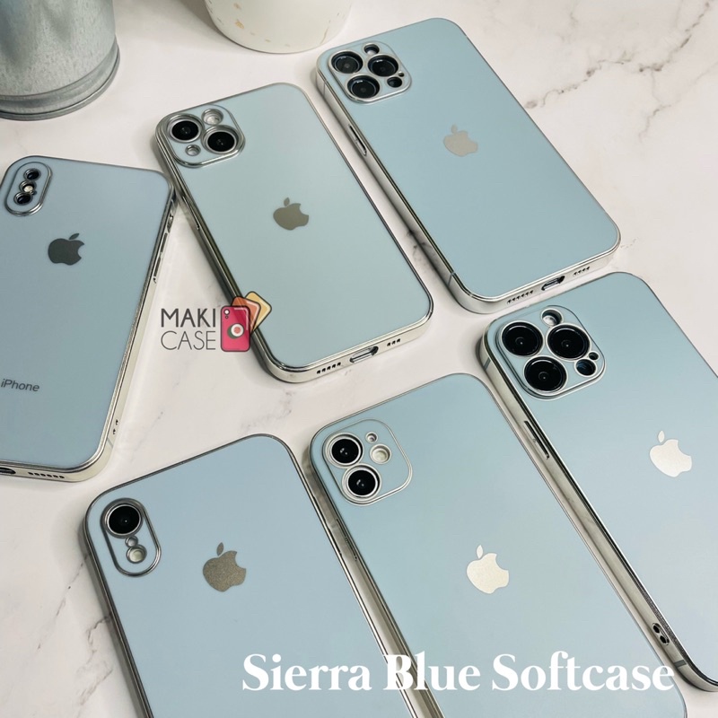 Sierra Blue Softcase iphone 13 pro look a like