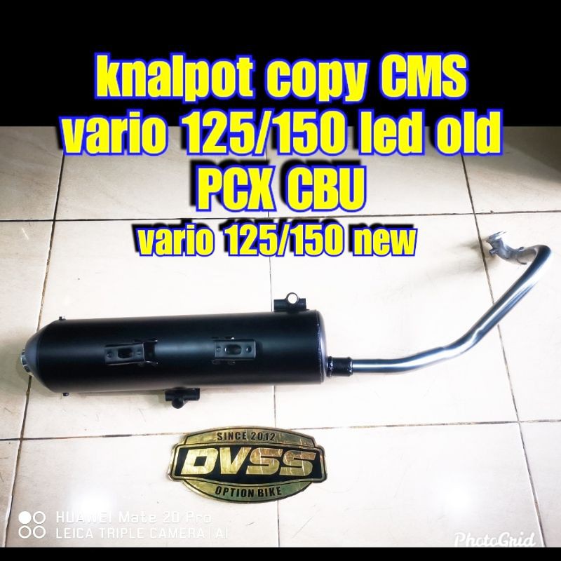 knalpot DR SOUND cms vario 125/150 old dan new