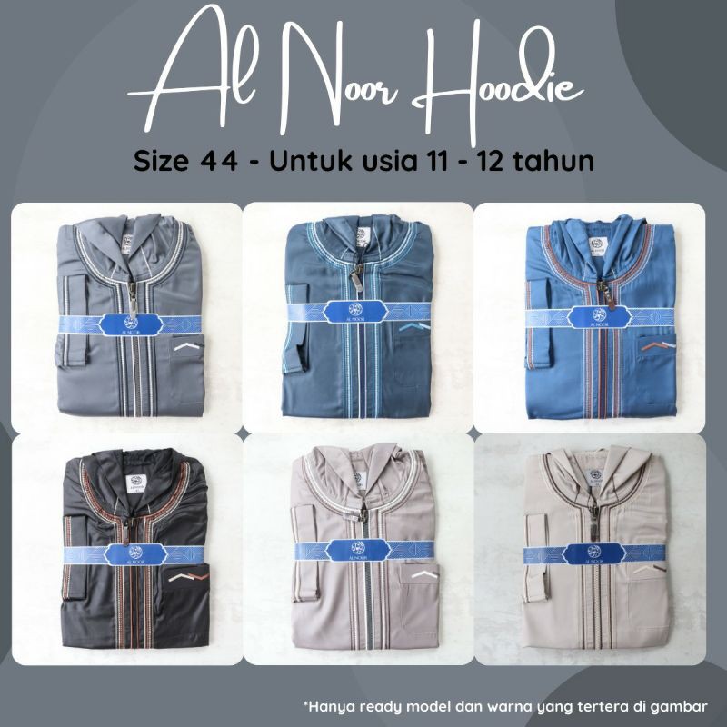 Jubah Al Noor Hoodie Remaja