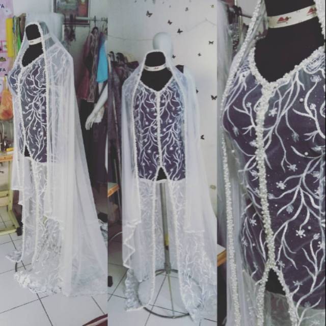 kebaya akad (preloved)