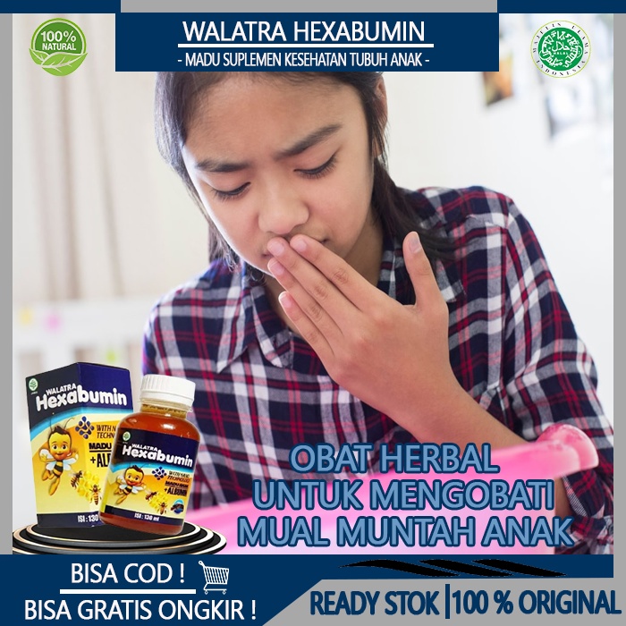 Obat Muntah Mual Mual Pada Anak, Mengatasi Muntah pada Anak Dengan Walatra Hexabumin, Obat Mual & Mu