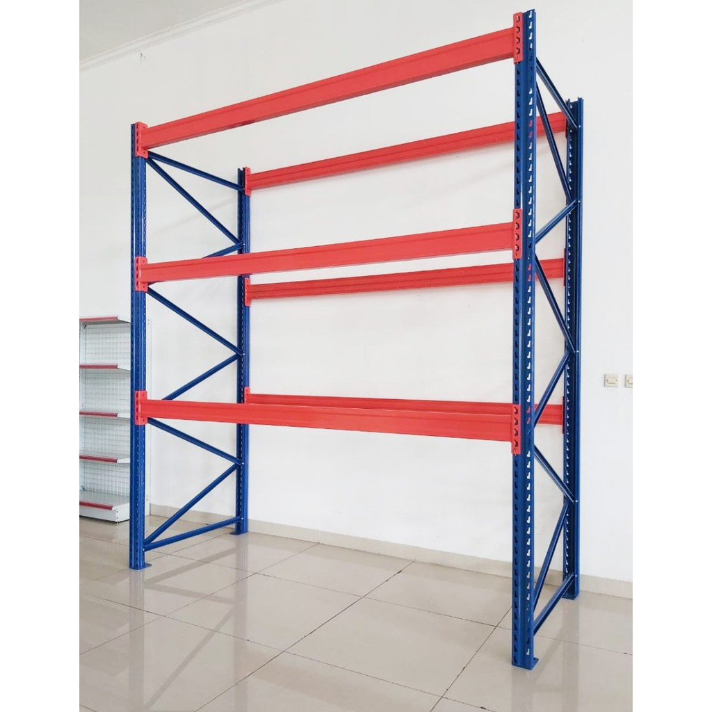 Jual Rak Pallet,Rak SPR,Rak Gudang Kapasitas 2 Ton Perlevel Indonesia ...